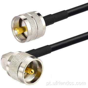 Conjunto de cabos de jumper coaxial de RF digital